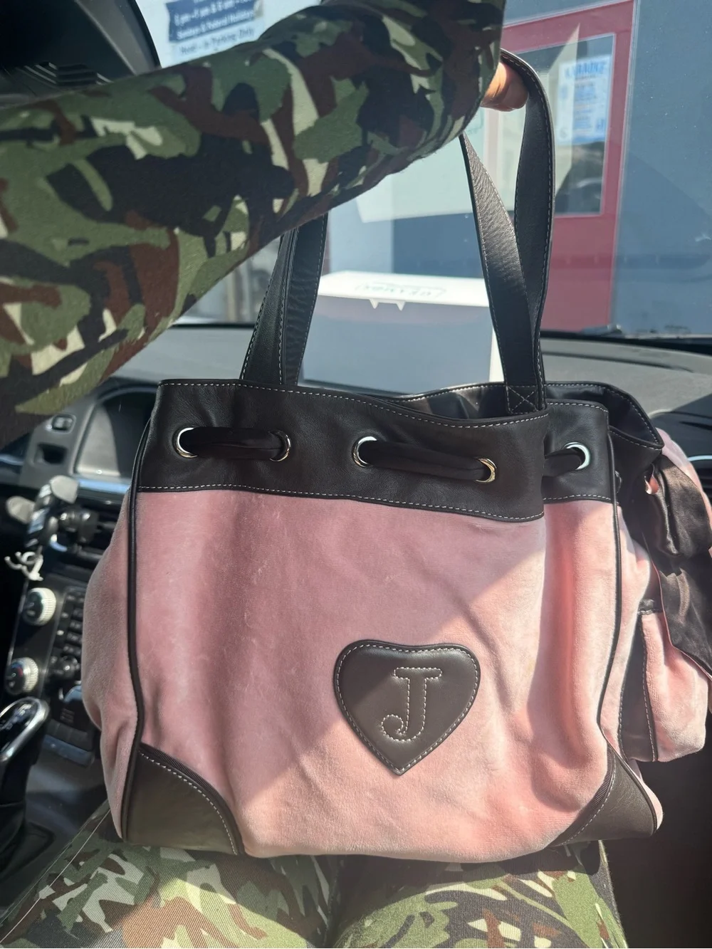 Vintage  Couture Pink Daydreamer bag